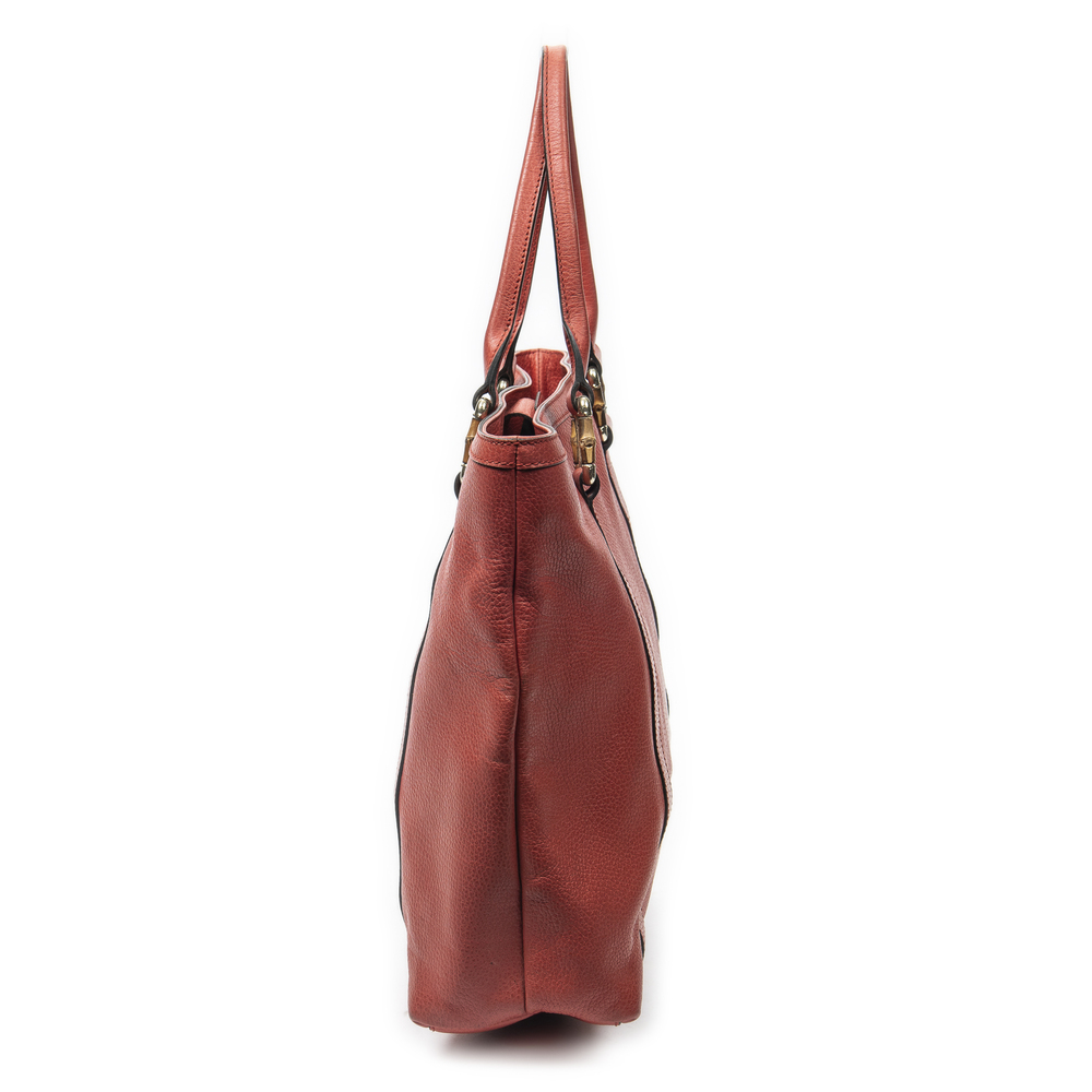 Gucci Vertical Bamboo Bar Shopper - Picture 4 of 10